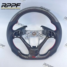 RPPF Real Carbon Fiber Steering Wheel For Acura TL 2009-2014 Acura ZDX 2009-2012 picture
