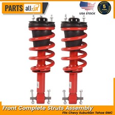 Pair Front Struts Red for Chevy GMC Silverado Sierra 1500 Tahoe Avalanche Yukon picture