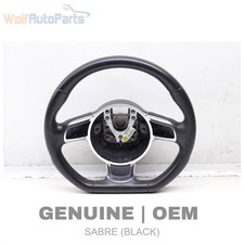 2009-2015 AUDI TTS QUATTRO - 3-Spoke Sport Steering Wheel (Flat Bottom) picture