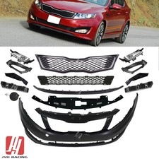 For Kia Optima 2011-2013 SX/SXL Front Bumper Cover Kit w/ Grille Fog Light 14pcs picture