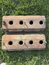 1950’s Dodge Red Ram Hemi Engine Valve Covers - Set of 2 -Vintage  Rare Mopar picture