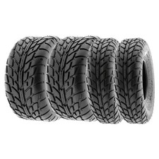 SunF 20x7-8 & 18x9.5-8 ATV Tires All Terrain Tubeless 6 PR A021 [Set of 4] picture