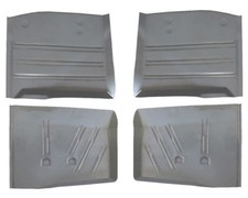 1955 1956 1957 CHEVY CHEVROLET FRONT & REAR FLOOR PANS   ALL 4 picture