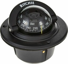 Ritchie Explorer Compass F-50 FlushTraditional Mount Black light 3.75
