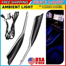2-20x RGB Trim Center Console LED Ambient Light For BMW G-Series & LCI G20/22/26 picture