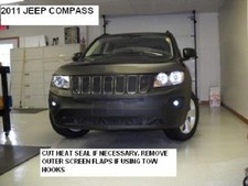 Lebra Front End Mask Cover Bra Fits 2011-2017 JEEP Compass picture