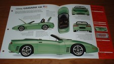 1994 Callaway Camaro C8 Convertible Original Imp Brochure Poster 94 Ss picture