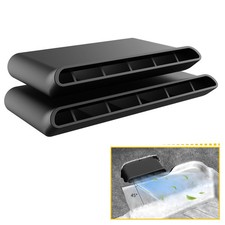 2X Under Seat Rear AC Vent Deflectors For Chevy Silverado/GMC Sierra 2014-2019 picture