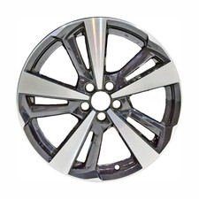 Refurbished 18x7.5 Machined Black Metallic Wheel fits 2017-2021 Subaru Impreza picture