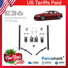 BMW E36 Sunroof Repair Kit – 17 Piece Set – Slider Rails Guides – Brand New picture