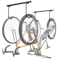 Ceiling Mounted Bike Rack for Garage, Space-Saving Storage picture