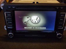 2010-2015 VW PASSAT CC EOS Radio Navigation Display Screen OEM 3C0035684E TESTED picture