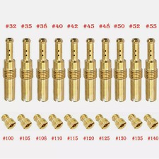 Carburetor Main Jet 10pcs/Set Slow/Pilot Jet Kit For PZ30 picture