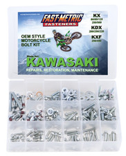 Kawasaki 250pc KX Bolt Kit KX60 KX65 KX80 KX85 KX100 KX125 KX250 KX400 420 KX500 picture