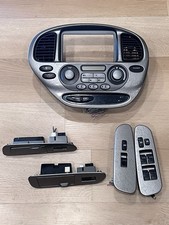 2001-2004 Toyota Sequoia Climate Control Heater AC Radio Bezel Set 84010-0C172 picture