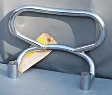 Vintage Selle Giuliari Handle On Chrome Tube Motorcycle Seat Back Model A Italy picture