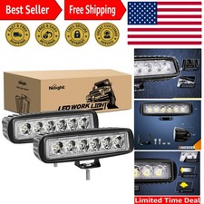 Nilight 2PCS 18W LED Driving Lights - Waterproof Off-Road Pods - White 6000K picture