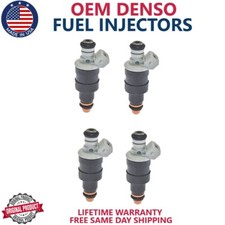 NEW 4x OEM Denso Fuel injectors Fits 1985-1993 Ford Lincoln Mercury 2.3L l4 picture