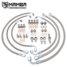 Turbo Oil & Water Line/For Nissan RB26DETT SKYLINE GTR w/Garrett GT28R GT2860R picture