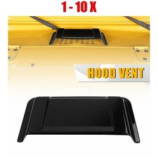 1-10X Air Flow Intake Hood Scoop Vent Bonnet Cover Fit 97-17 Jeep Wrangler TJ JK picture