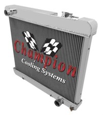 AL Champion 2 Row Radiator for 1963 - 1966 Chevrolet C/K Series V8 Engine #EC284 picture
