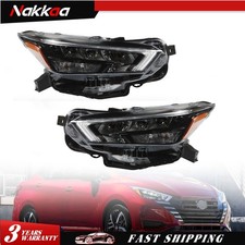 For 2020-2024 Nissan Versa Headlight LED Assembly Driver Passenger Pair 2Pcs Set picture
