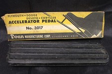 Vintage NOS Doan Replacement Accelerator Pedal Pad #3017 1949 - 1953 Mopar picture