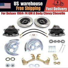 Speedway Motors For Deluxe 1964-74 GM A Body Chevy Chevelle Car Front Disc Brake picture