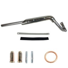 Big Bore Exhaust Pipe Muffler CRF50 Pit Bike for 50cc 70cc 80cc 110cc 125cc picture