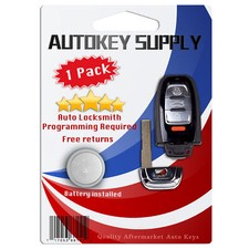 Replacement for Audi S5 Coupe Sportback Cabriolet 2009 2010 2011 2012 Remote Key picture