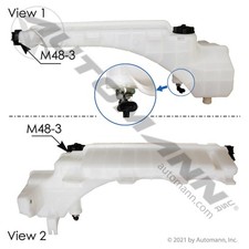AUTOMANN 575.1082 - Coolant Reservoir Volvo 20968795 picture
