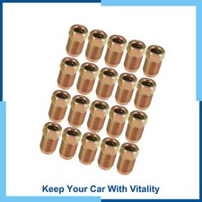 Universal Pack (20) M10x1.0 Thread Brake Line Fitting for 3/16