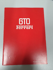 Most Rare  Factory Ferrari GTO 288 Press pack brochure catalog 1984 picture