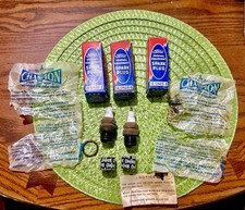 Vtg Original Ford Equipment Spark Plug Box, 18-12405-B, 2 Plugs, C-4 Champion picture