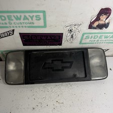 97-04 Chevy Corvette Rear License Plate Lights & Bracket Frame C5 picture