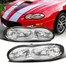 For 1998-2002 Chevrolet Camaro Z28 Base Headlights lamps Left & Right Side picture