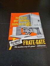 GARWOOD ST PAUL FRATE GATE HOW TO CUT DELIVERY COSTS SALES BROCHURE CATALOG  picture