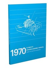 1970 Plymouth Chassis Assembly Manual Satellite GTX Road Runner Belvedere Engine picture