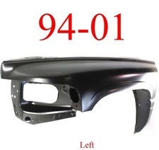 No Shipping Fits 94 01 Dodge Ram Left Fender Assembly, Truck 1500, 2500, 3500 picture