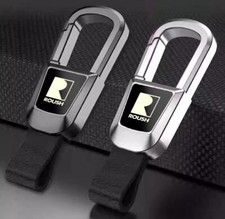 Roush Logo Key Fob Set - Two Finishes to Choose - Use for Key or Keyless Fobs picture