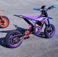 Sotion GTS01 Valtinsu EM5 72V 12ich Supermoto Wheels Purple/Pink. picture