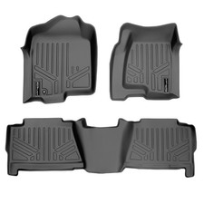 SMARTLINER SA2178/B2178 2 Rows Floor Liners Gray 02-06 Escalade ESV EXT Suburban picture
