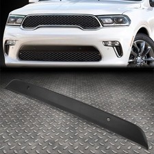For 21-24 Dodge Durango Black Front Upper Bumper Molding Trim w/ Sensor Holes picture