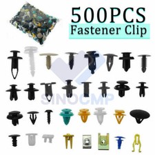 500PCS Auto Car Bumper Clips Fender Trim Push Pin Rivet Fastener Panel Screw Set picture