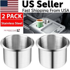 Universal Stainless Steel Cup Drink Holders for Car Boat Truck Marine Camper RV picture