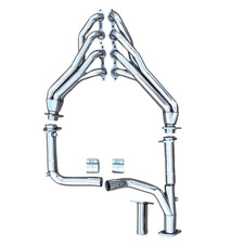 07-13 Silverado Sierra 1500 5.3 6.0 6.2 Long Tube Headers Y Pipe GMT900 picture