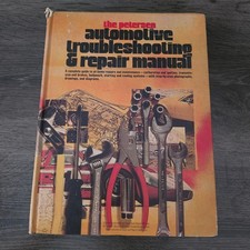 Petersen Automotive Troubleshooting & Repair Manual Shop Vintage Hard Cover picture