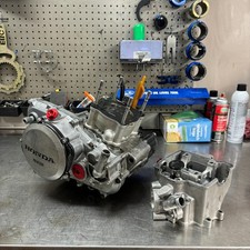 02-08 Honda CRF450R Engine Rebuild Service Complete Bottom Top End Repair Mail picture