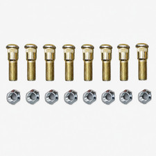 Eight Drive-In Trailer Hub Studs w/ Nuts – 9/16-18 x 2-5/16 - Dexter Axle Fit picture