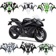 US Stock Injection Bodywork Fairing Kit For Kawasaki Ninja ZX10R 2011-2015 ABS picture